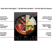 Load image into Gallery viewer, NUWAVE Pro Chef Induction Cooktop, NSF-Certified Pic Chef, Black