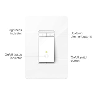 TP-LINK HS220P3 Kasa Smart WiFi Light Switch (3-Pack), Dimmer by TP-Link -...