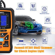 Load image into Gallery viewer, FOXWELL NT301 OBD2 Scanner Professional Code Reader,