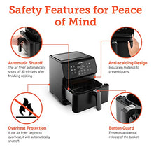 Load image into Gallery viewer, COSORI Pro II Air Fryer Oven Combo, 5.8QT Max Xl Large Cooker 5.8 QT, BLACK