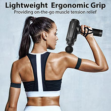 Load image into Gallery viewer, Massage Gun, Muscle Massager Gun Deep Tissue Percussion Black