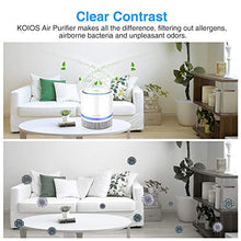 Load image into Gallery viewer, KOIOS Air Purifier, Indoor Cleaner with 3-in-1 True HEPA Filter for Home...