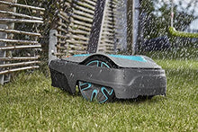Load image into Gallery viewer, Gardena 15002-41 SILENO City 5400 sq ft Robotic Lawn Mower, Grey Gray