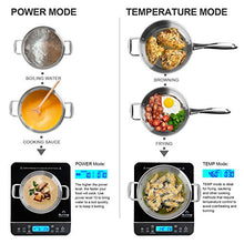 Load image into Gallery viewer, Duxtop Portable Induction Cooktop, Countertop Burner 1800 Watts, Silver