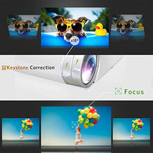 Load image into Gallery viewer, Mini Projector, Vamvo L4200 Portable Video Full HD 1080P 200”...