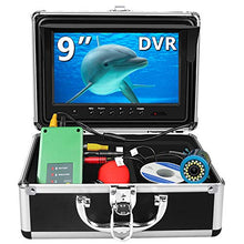 Load image into Gallery viewer, Fishing Camera, Anysun Underwater Camera with DVR 9 9&#39;&#39; 30m/100ft+DVR