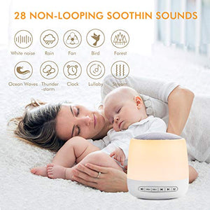 White Noise Machine, Sleep Sound Machine for Baby 1 Count (Pack of 1),