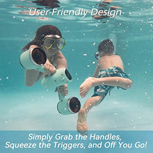 Load image into Gallery viewer, sublue WhiteShark Mix Underwater Scooter Dual Motors, Action Camera SpaceBlue