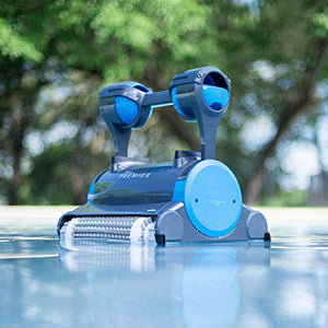 DOLPHIN Premier Robotic Pool Cleaner with Powerful Dual Scrubbing Brushes...