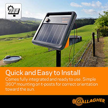 Load image into Gallery viewer, Gallagher S100 Solar Electric Fence Charger | Powers Up to 30 Mile / 100...