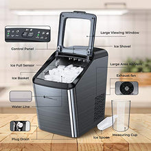 Load image into Gallery viewer, Dreamiracle Ice Maker Machine for L 15.75×W 9.69×H 16.93 in, Black