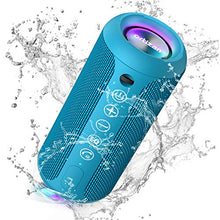 Load image into Gallery viewer, Ortizan Portable Bluetooth Speaker, IPX7 Waterproof Wireless Speaker Blue