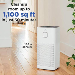 Medify MA-50 Air Purifier with H13 True HEPA Filter UV | 1-Pack, White