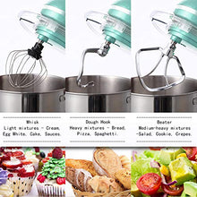 Load image into Gallery viewer, Aucma Stand Mixer,6.5-QT 660W 6-Speed Tilt-Head Food Mixer, 6.5QT, Blue