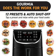 Load image into Gallery viewer, Gourmia Air Fryer Oven Digital Display 7 Quart Large AirFryer Medium, Black