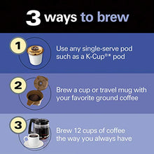 Load image into Gallery viewer, Hamilton Beach FlexBrew Trio Coffee Maker, 2-Way Single Serve &amp; Black, Black