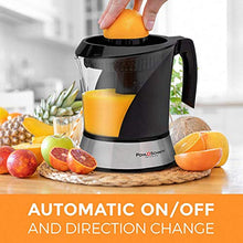 Load image into Gallery viewer, Pohl+Schmitt Deco-Line Citrus Juicer Machine Extractor - Large Small, Black