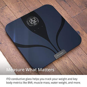 Greater Goods Digital Smart Scale for Body Weight 1 Count (Pack of 1), Black