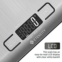 Load image into Gallery viewer, Etekcity Food Kitchen Scale, Gifts for Cooking, Small, 304 Stainless Steel