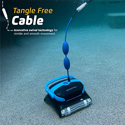 Dolphin Nautilus CC Plus Robotic Pool [Vacuum] Cleaner - 50 Feet, Blue/Black