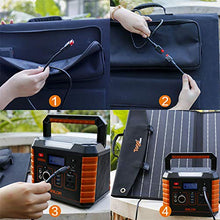 Load image into Gallery viewer, Togo Power 120W Portable Foldable Solar Panel Charger for