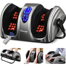 Load image into Gallery viewer, TISSCARE Foot Massager-Shiatsu Massage Machine 1 Count (Pack of 1), Gray