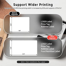 Load image into Gallery viewer, Phomemo M220 Label Maker, Upgrade 3 Inch Barcode 3.14 Inch, white