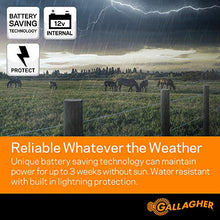 Load image into Gallery viewer, Gallagher S100 Solar Electric Fence Charger | Powers Up to 30 Mile / 100...