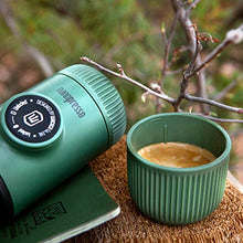 Load image into Gallery viewer, WACACO Nanopresso Portable Espresso Maker Bundled with Protective Moss Green