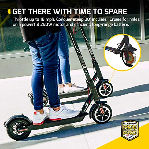 Swagger 5 T High Speed Electric Scooter for Adults with 8.5” Tires, Cruise...