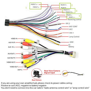 [2G+32G] Upgrade Hikity Double Din Android Car Stereo 10.1 Inch Touch 2G+32G