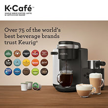 Load image into Gallery viewer, Keurig K-Cafe Single-Serve K-Cup Coffee Maker, 1 Count (Pack of 1), Charcoal