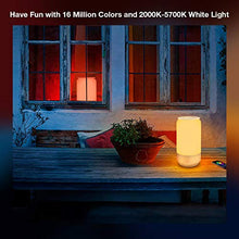 Load image into Gallery viewer, LE LampUX WiFi Smart Table Lamp Works with Alexa, Rgb and Tunable White
