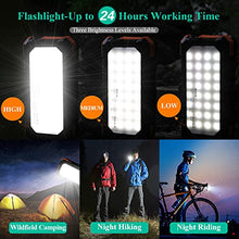 Load image into Gallery viewer, BLAVOR Solar Charger with Foldable Panels, Outdoor Power Bank 18W Fast Orange