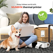 Load image into Gallery viewer, MUNBYN Shipping Label Printer, 4x6 Printer for Packages, White