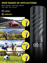 Load image into Gallery viewer, LENDOO Cordless Tire Inflator Portable Air Compressor Electric Pump for...