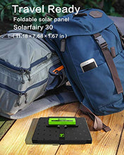 Load image into Gallery viewer, UPGRADE Topsolar SolarFairy 30 Foldable Solar Panel 30W Portable Battery...