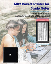 Load image into Gallery viewer, Phomemo M02 Mini Pocket Printer- Portable Bluetooth 3.3x3.3x1.6&#39;&#39;, Black