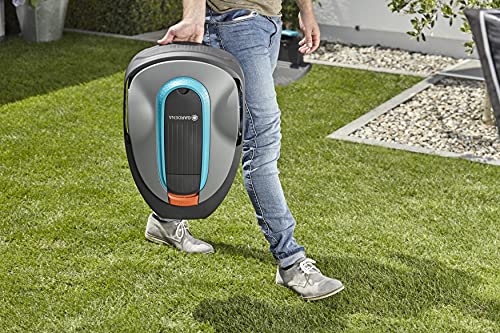 Gardena 15002-41 SILENO City 5400 sq ft Robotic Lawn Mower, Grey Gray