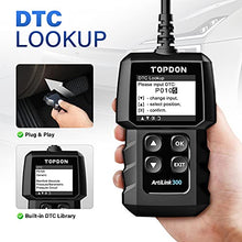 Load image into Gallery viewer, OBD2 Scanner, Code Reader TOPDON AL300 All ArtiLink 300, Black