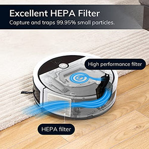ILIFE V9e Robot Vacuum Cleaner, 4000Pa Max Suction, Wi-Fi Connected,