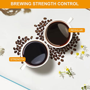 BOSCARE 12-Cup Programmable Coffee Maker: Drip Maker, Mini B