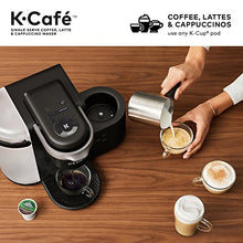 Load image into Gallery viewer, Keurig K-Cafe Single-Serve K-Cup Coffee Maker, 1 Count (Pack of 1), Charcoal