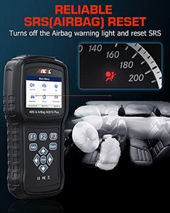 ANCEL AD610 Plus+ OBDII Scanner ABS SRS(Airbag) Reset Scan Tool AD610Elite
