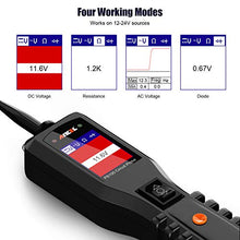 Load image into Gallery viewer, ANCEL PB100 Automotive Circuit Tester Probe Kit Vehicle Diagnostic Test Black