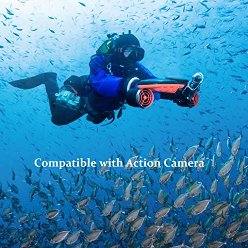 WINDEK SUBLUE Seabow Smart Underwater Scooter with Action Camera Black&Red