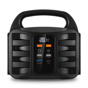 Generator Portable Power Station,NusGear 155Wh 42000mAh Camping 155Wh, Black