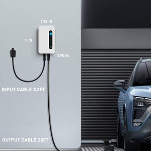 Lectron 240V 32 Amp Level 2 Electric Vehicle (EV) Charging Station with...