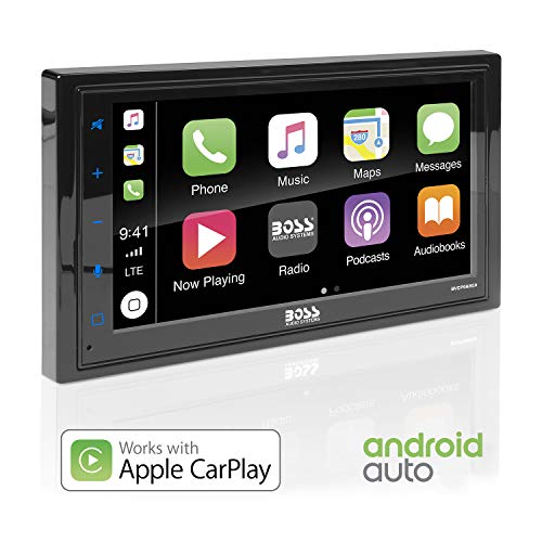 BOSS Audio BVCP9685A Apple Carplay Android Auto Car Multimedia Player -...