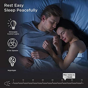 Medify MA-50 Air Purifier with H13 True HEPA Filter UV | 1-Pack, White